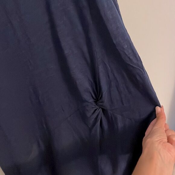 MOD-O-DOC Navy Dress. Size Medium. Cotton‎ - Picture 3 of 7